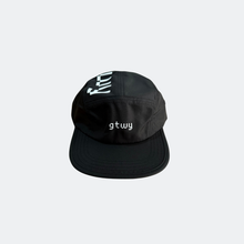 Load image into Gallery viewer, 5 Panel Cap - Black