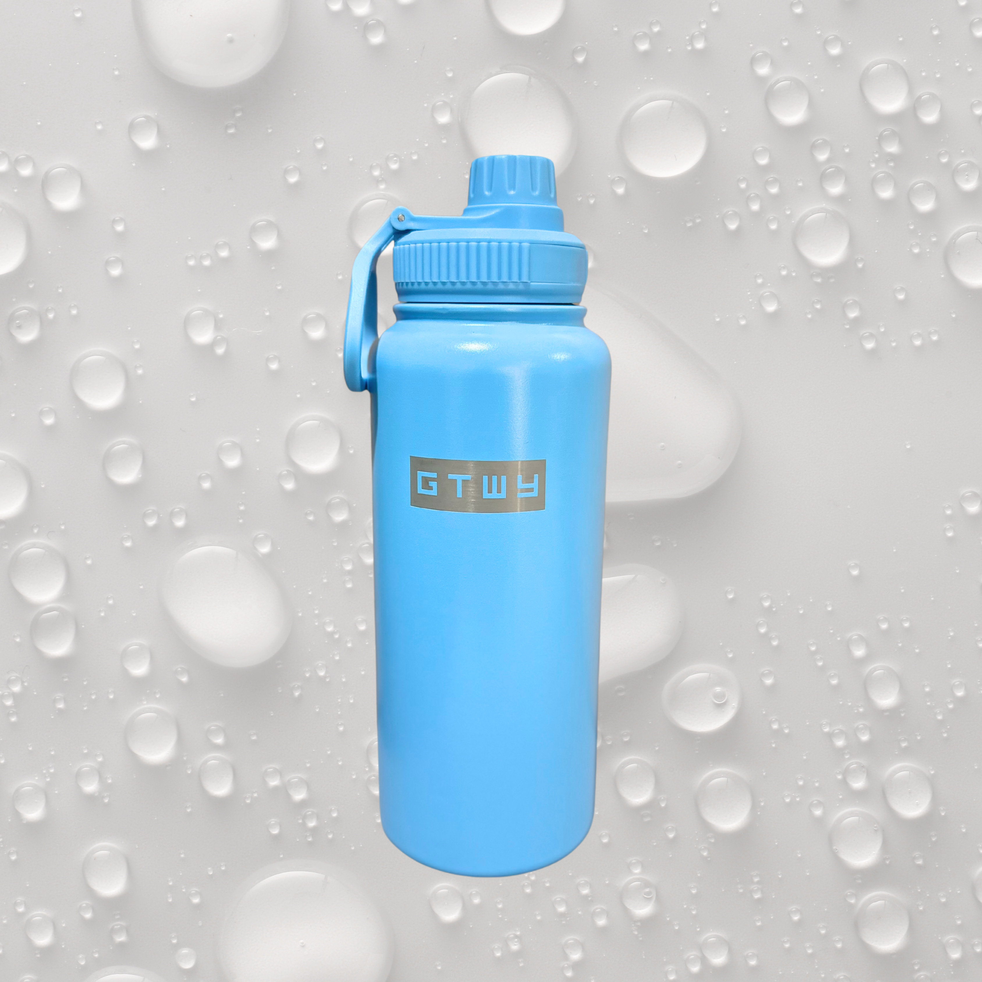 Powder Coated Water Bottle