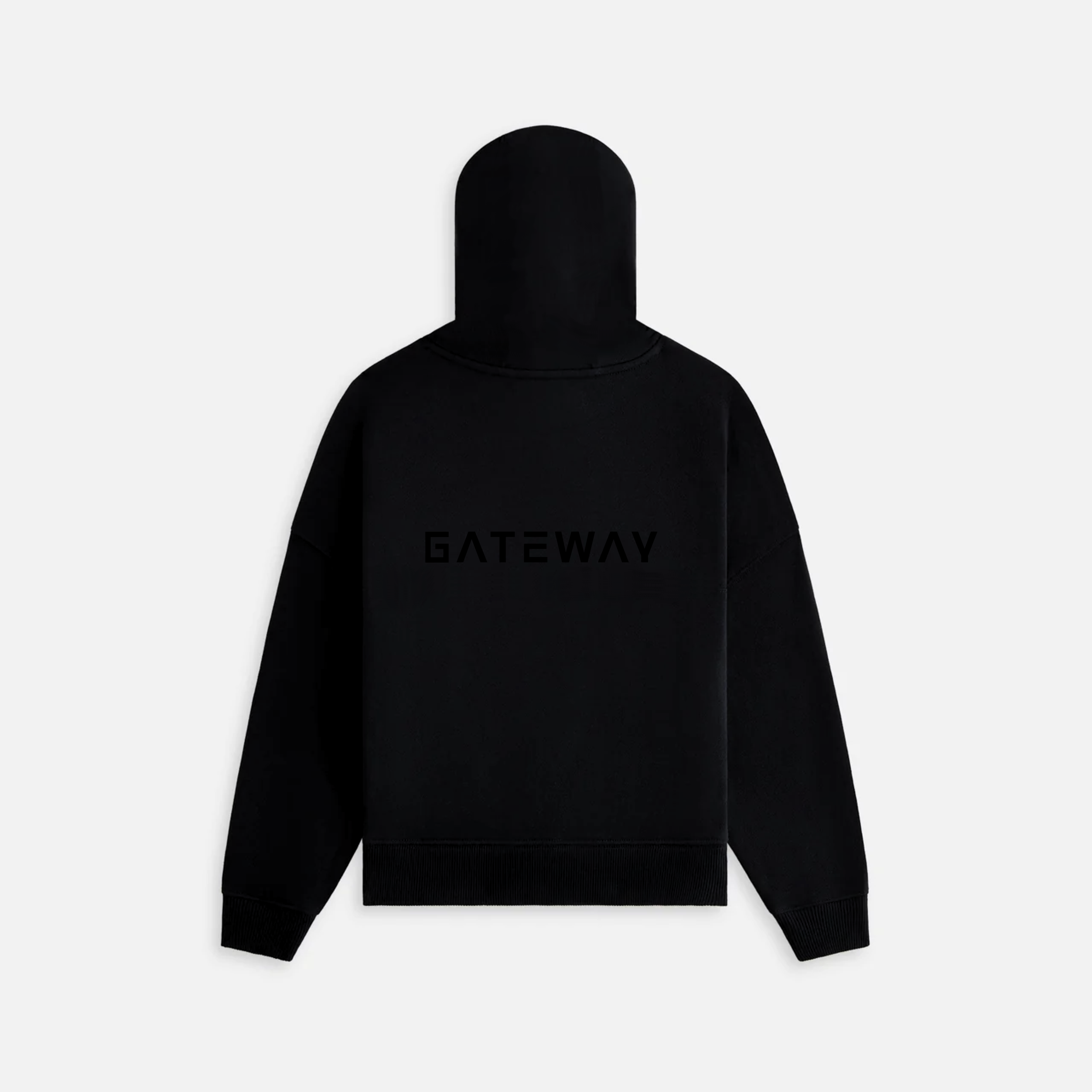 Black on Black Hoodie