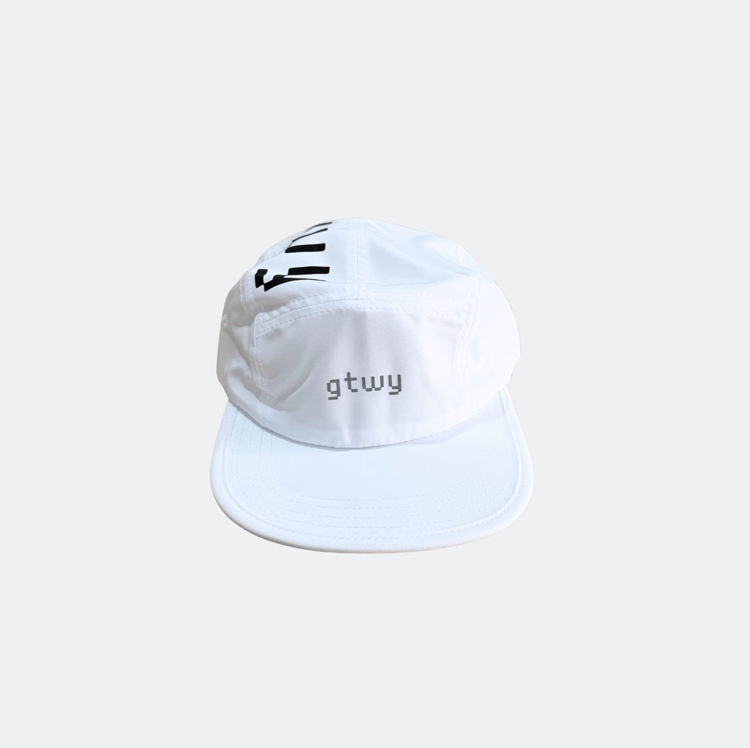 5 Panel Cap - White – Gateway Graphics Designs