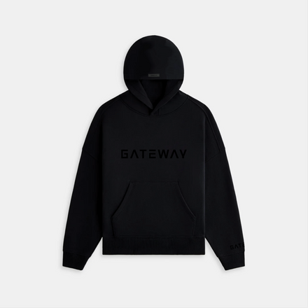 Black on Black Hoodie